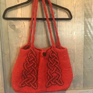 Wool purse